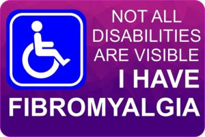 fibro disability sticker