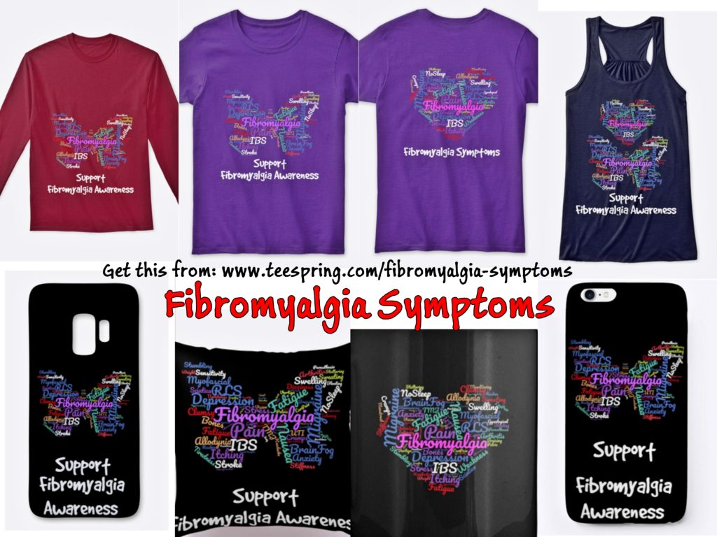 symptoms of fibromyalgia shirt