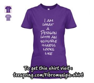 invisible illness shirt fibromyalgia shirt